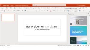 Microsoft Powerpoint Nedir Nasıl Kullanılır